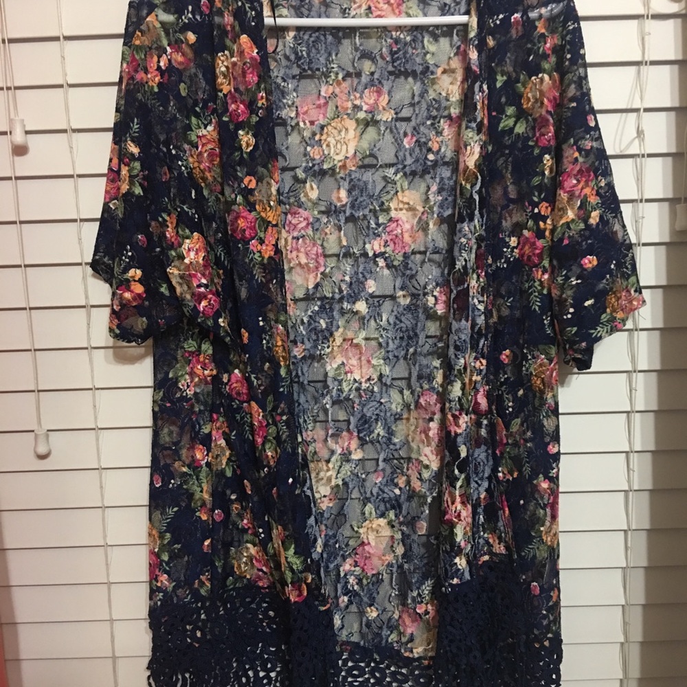Beautiful floral kimono